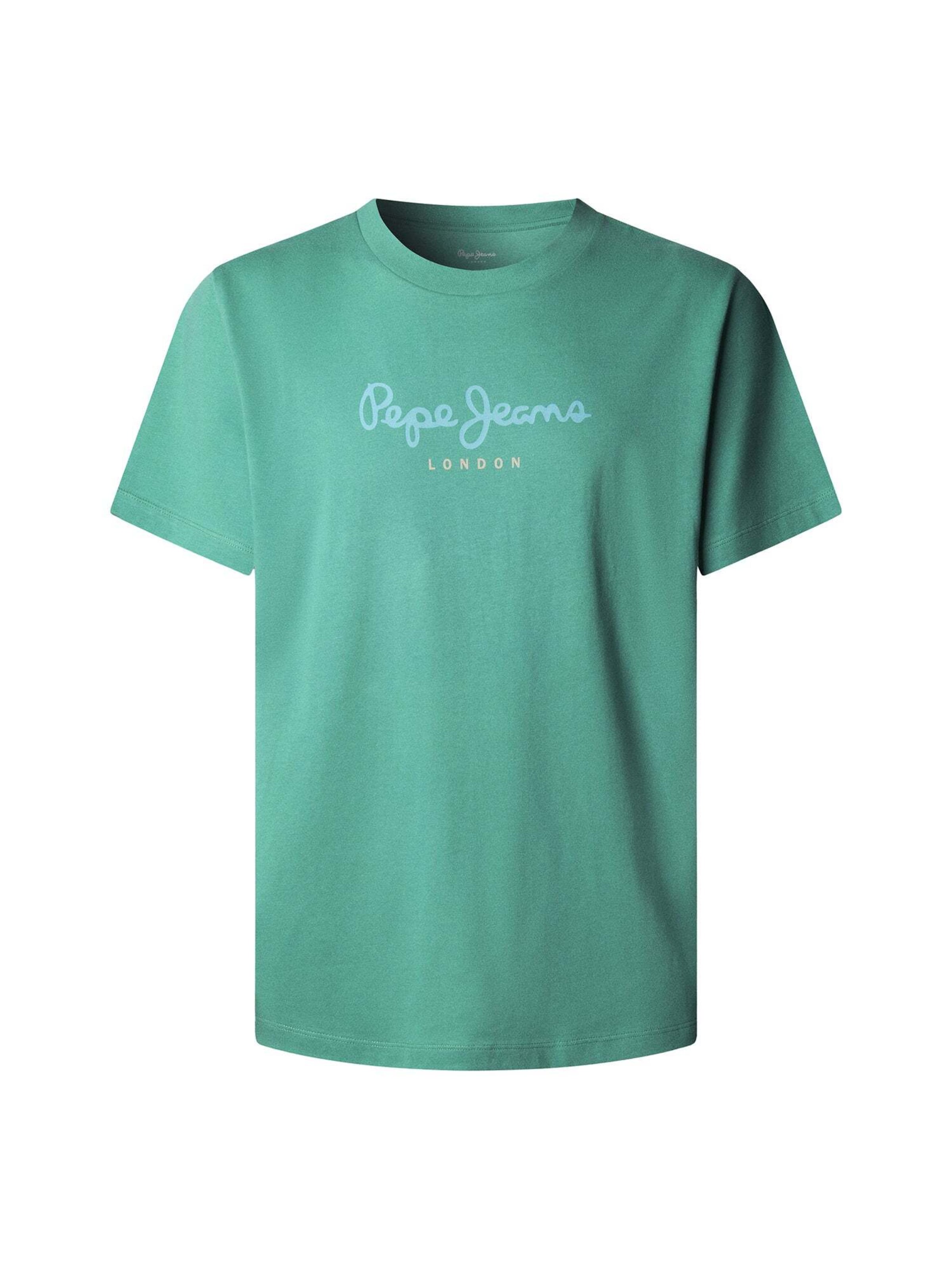 Pepe Jeans Shirt 'Eggo N' in Groen: voorkant