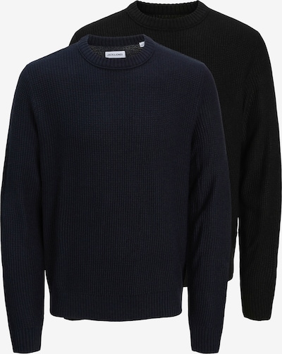 JACK & JONES Pulover 'JJRoy' u noćno plava / crna, Pregled proizvoda