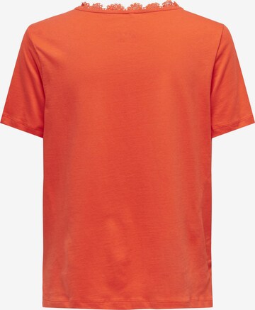 ONLY Shirt 'DUFFY' in Oranje