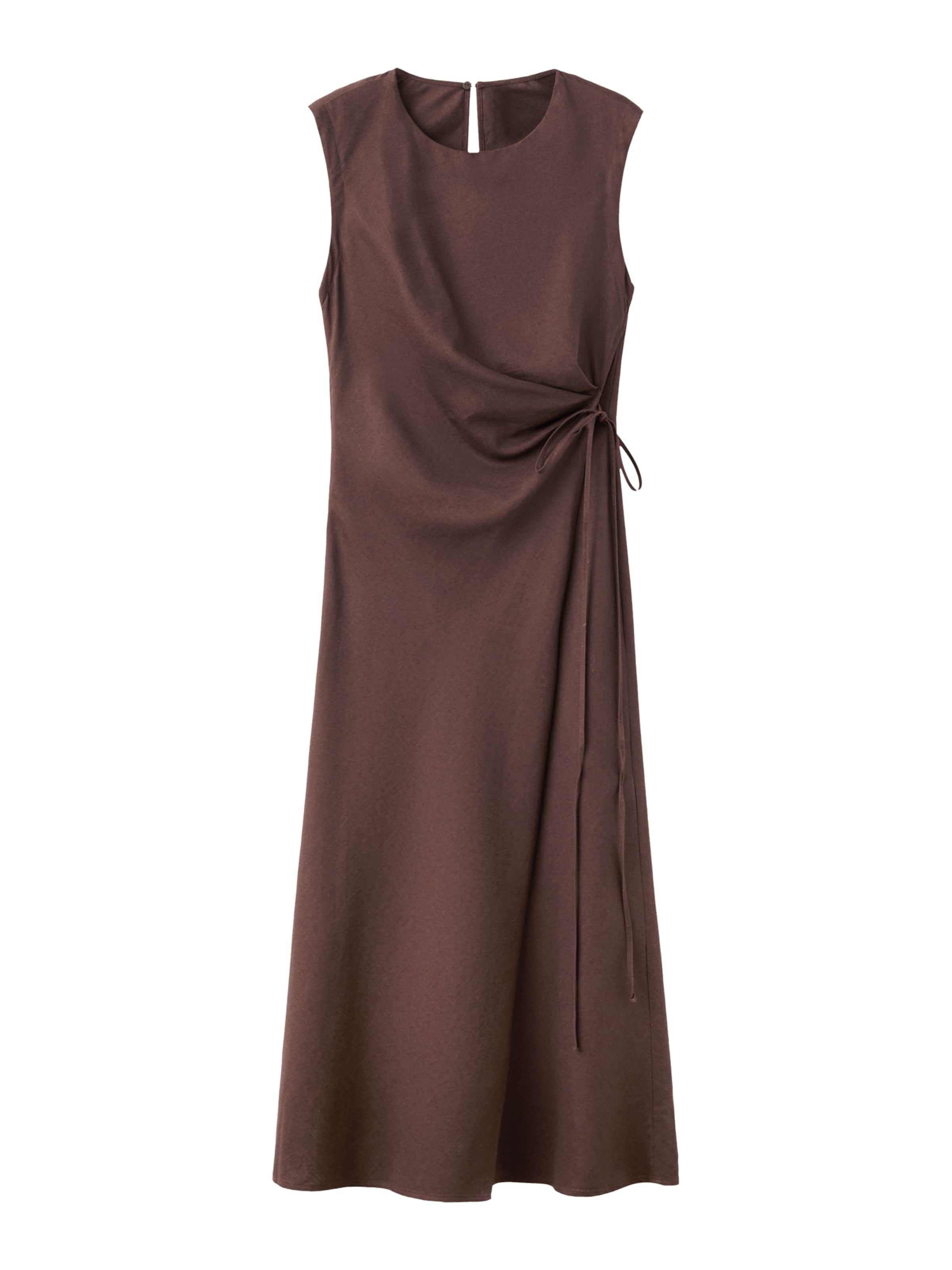 MANGO Summer Dress 'PENNY2' in Brown: front