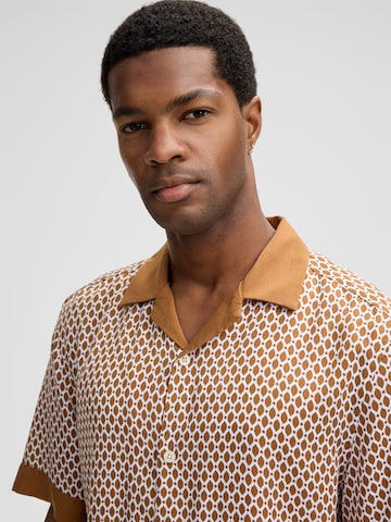 Coupe regular Chemise 'Cao' STRELLSON en marron