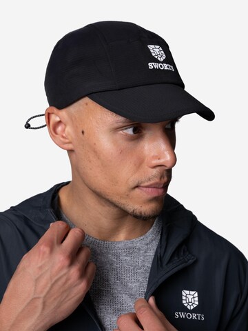 SWORTS Athletic Cap 'Speed' in Black