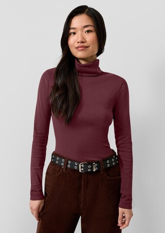 QS Shirt in Rood: voorkant