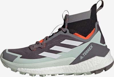 adidas Terrex Boots 'Free Hiker 2.0' in Light grey / Dark grey / Mint / Orange, Item view
