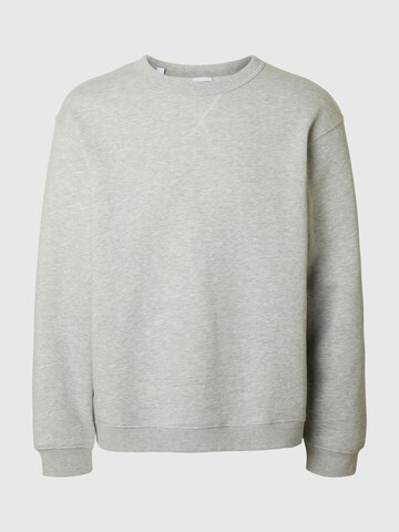 Sweat-shirt SELECTED en gris : devant