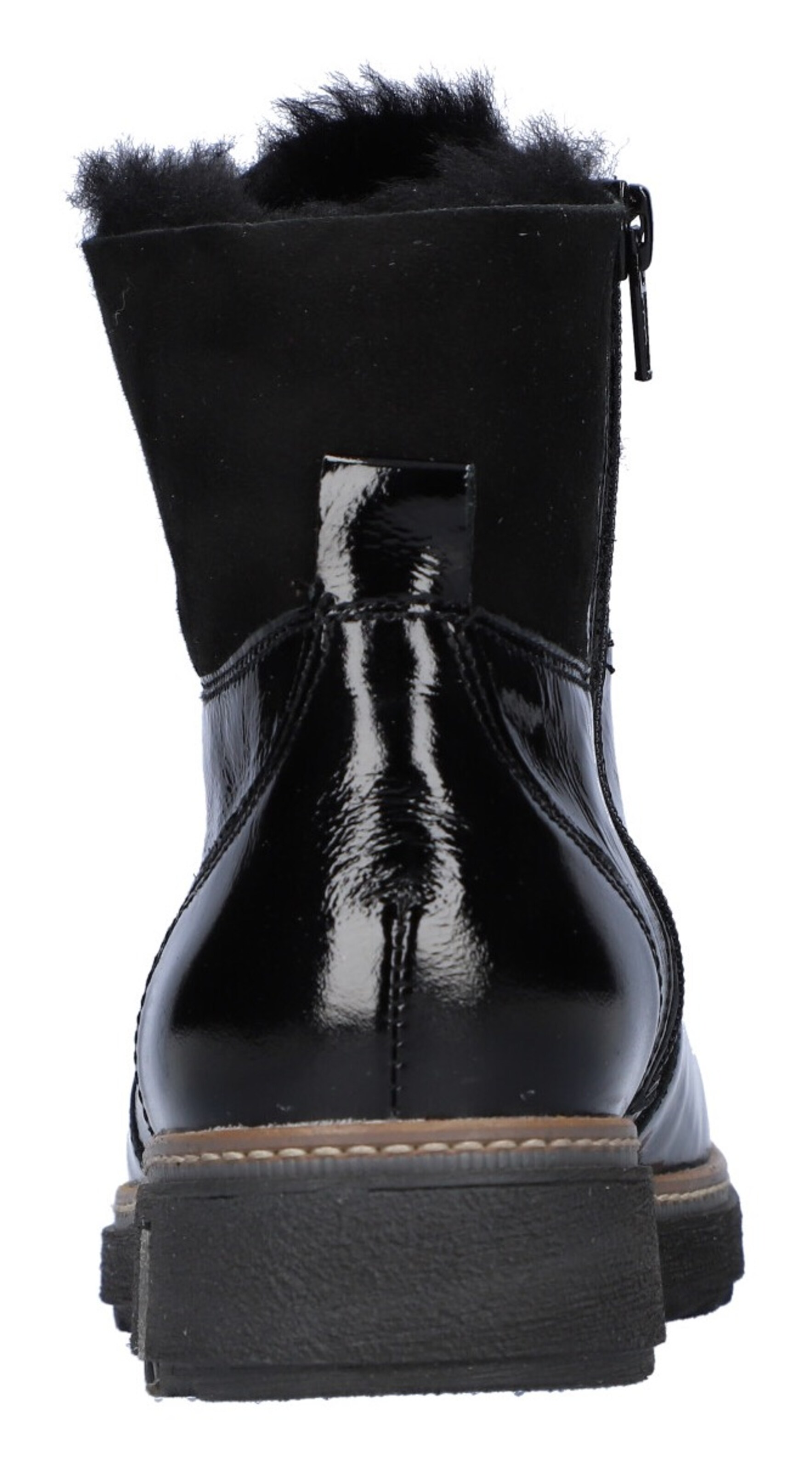 WALDLÄUFER Lace-Up Ankle Boots in Black