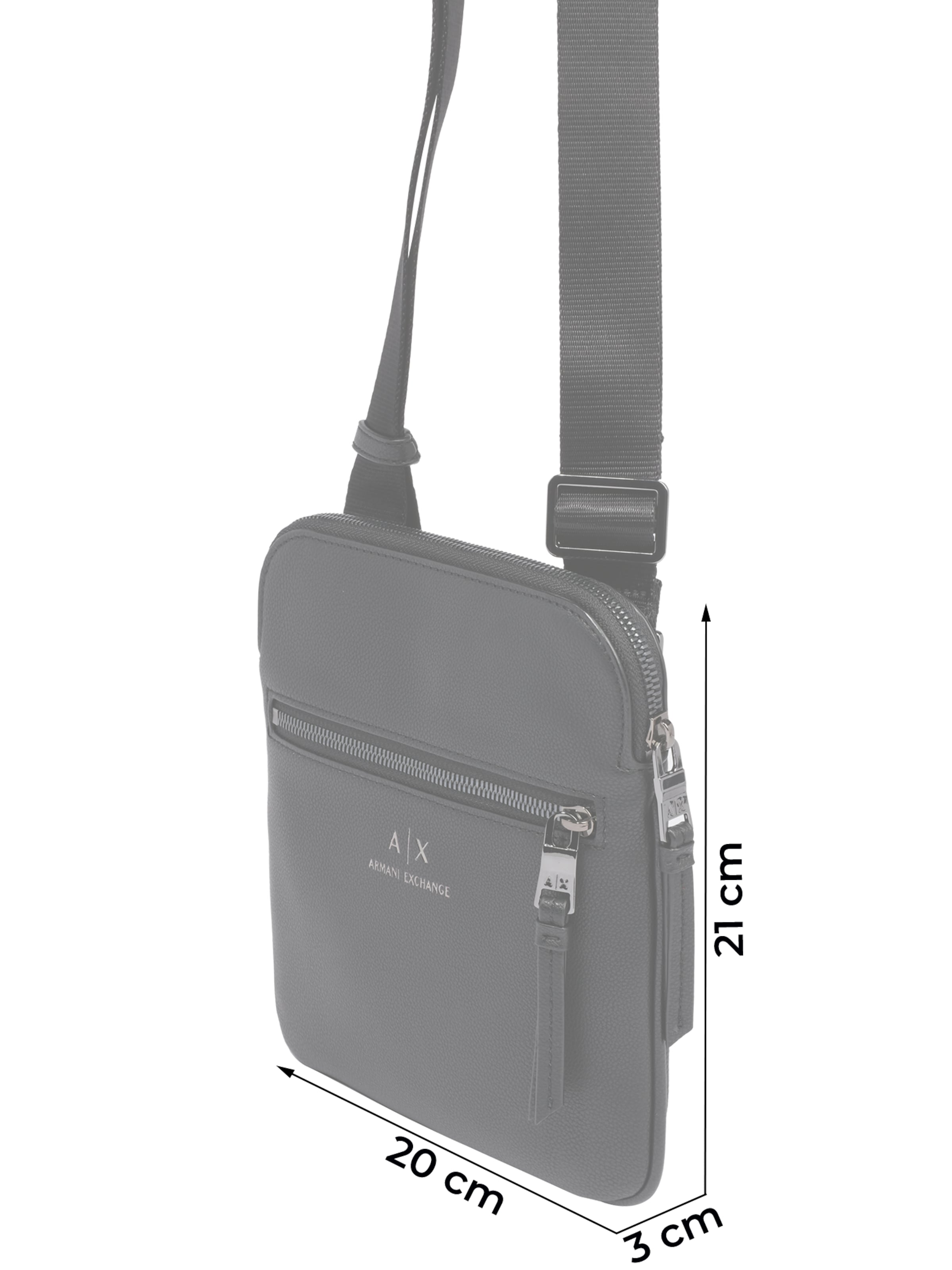 ARMANI EXCHANGETorba preko ramena - crna boja