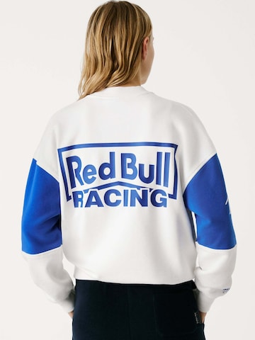 Red Bull Racing x Pepe Jeans Sweatshirt 'Red Bull Racing x Pepe Jeans' in Wit