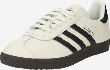 ADIDAS ORIGINALS Platform trainers 'Gazelle' in White: front