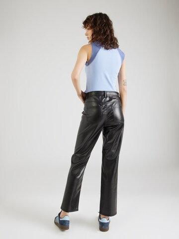 TAIFUN Normální Kalhoty – černá