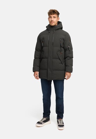 Manteau d’hiver 'INLondoy' INDICODE JEANS en gris