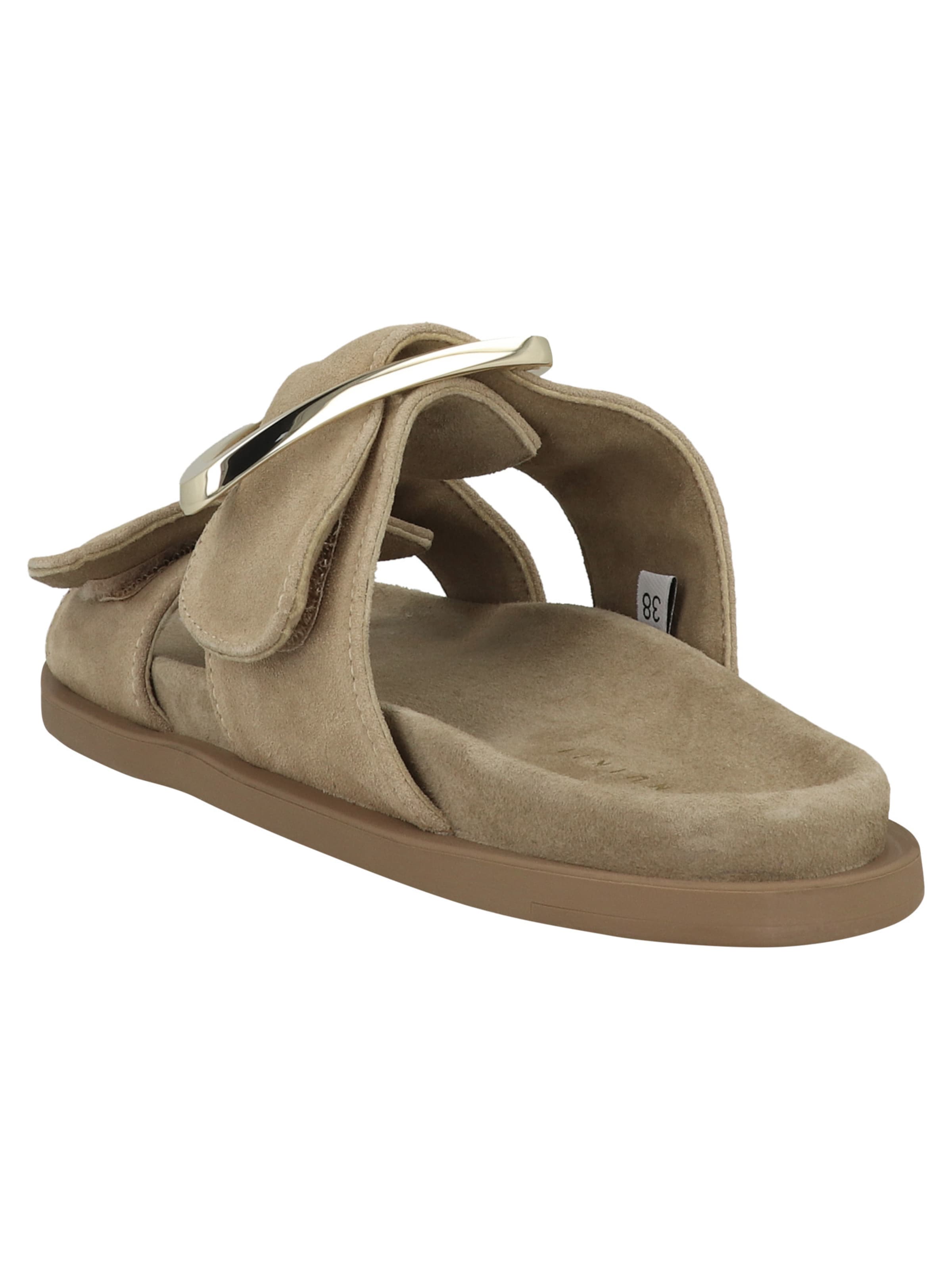INUIKII Sandalen met riem ' Dreamer Buckle ' in Beige
