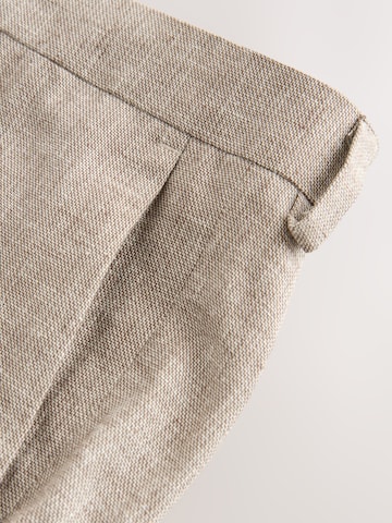 Next Regular Pleat-front trousers in Grey