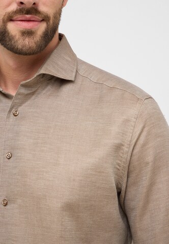 ETERNA Comfort fit Business Shirt in Beige