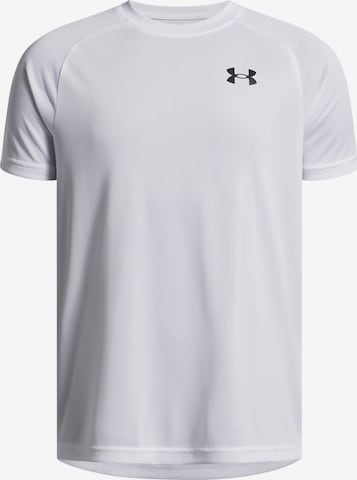 UNDER ARMOUR Performance Shirt in White: front