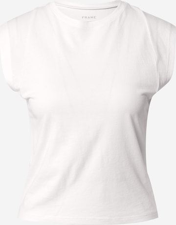 FRAME Shirt in Wit: voorkant