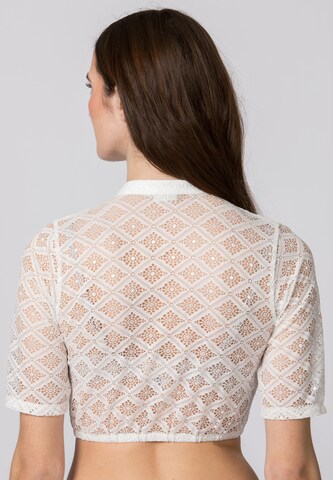 STOCKERPOINT Trachtenbluse 'Laurene' in Beige