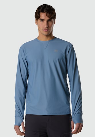 T-Shirt fonctionnel North Sails en bleu : devant
