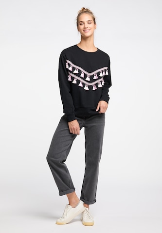 IZIA Sweatshirt in Zwart