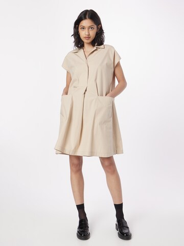 Robe-chemise 'BENNY' Weekend Max Mara en beige : devant