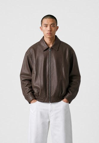 Veste mi-saison Vertere Berlin en marron : devant