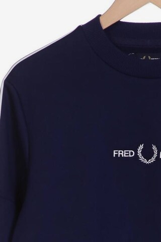 Fred Perry Sweatshirt & Zip-Up Hoodie in M in Blue