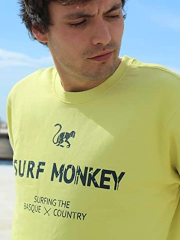 Surf Monkey Sweatshirt in Gelb