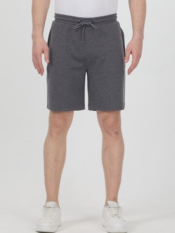 comeor Regular Workout Pants in Grey: front