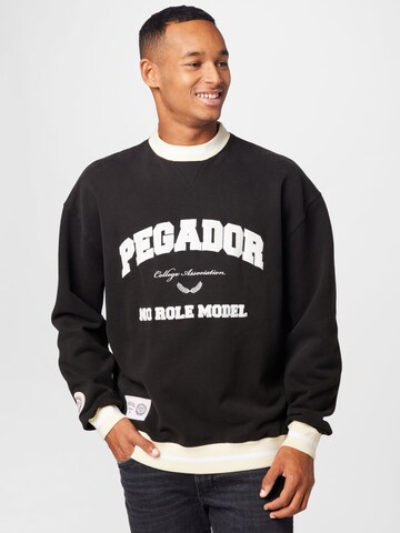 Pegador Sweatshirt in Black: front