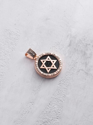 Pendentif 'GWIAZDA DAWIDA' REYTEL en or : devant