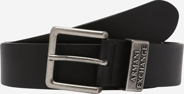 ARMANI EXCHANGE Gürtel in Schwarz: predná strana