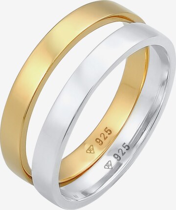 ELLI Ring 'Bi Color' in Gold: predná strana