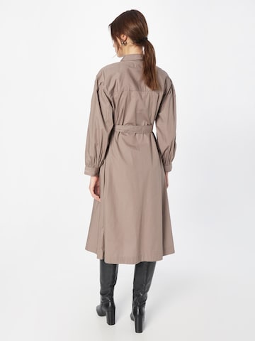 Esmé Studios Shirt dress 'Claire' in Brown