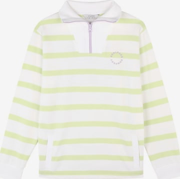 Scalpers Sweatshirt 'Summer Tassel' in Groen: voorkant