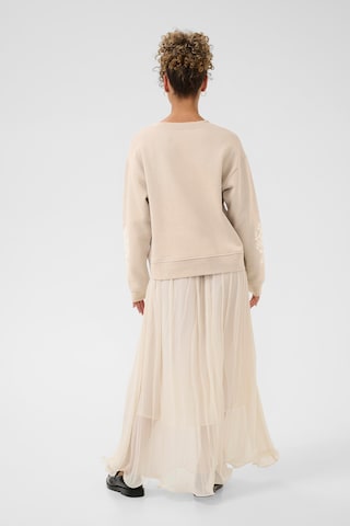 Cream Sweatshirt i beige