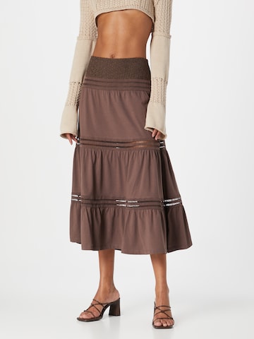 SHYX Skirt 'Manuela' in Brown: front