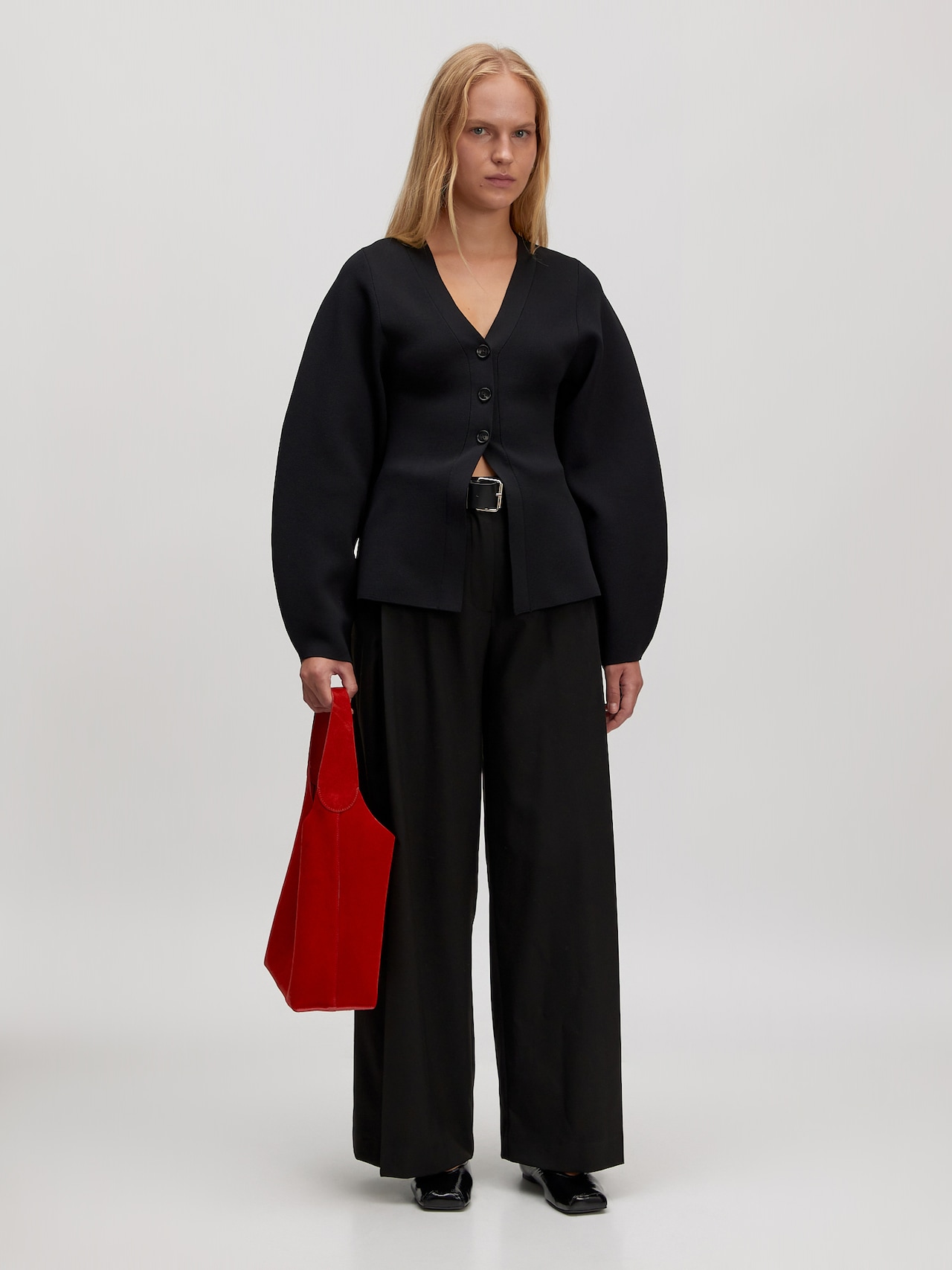 EDITED Produkte Strickjacke 'Kendal' schwarz