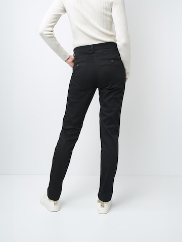 Slimfit Pantaloni chino 'Chiva 8500' di W. Wegener in nero