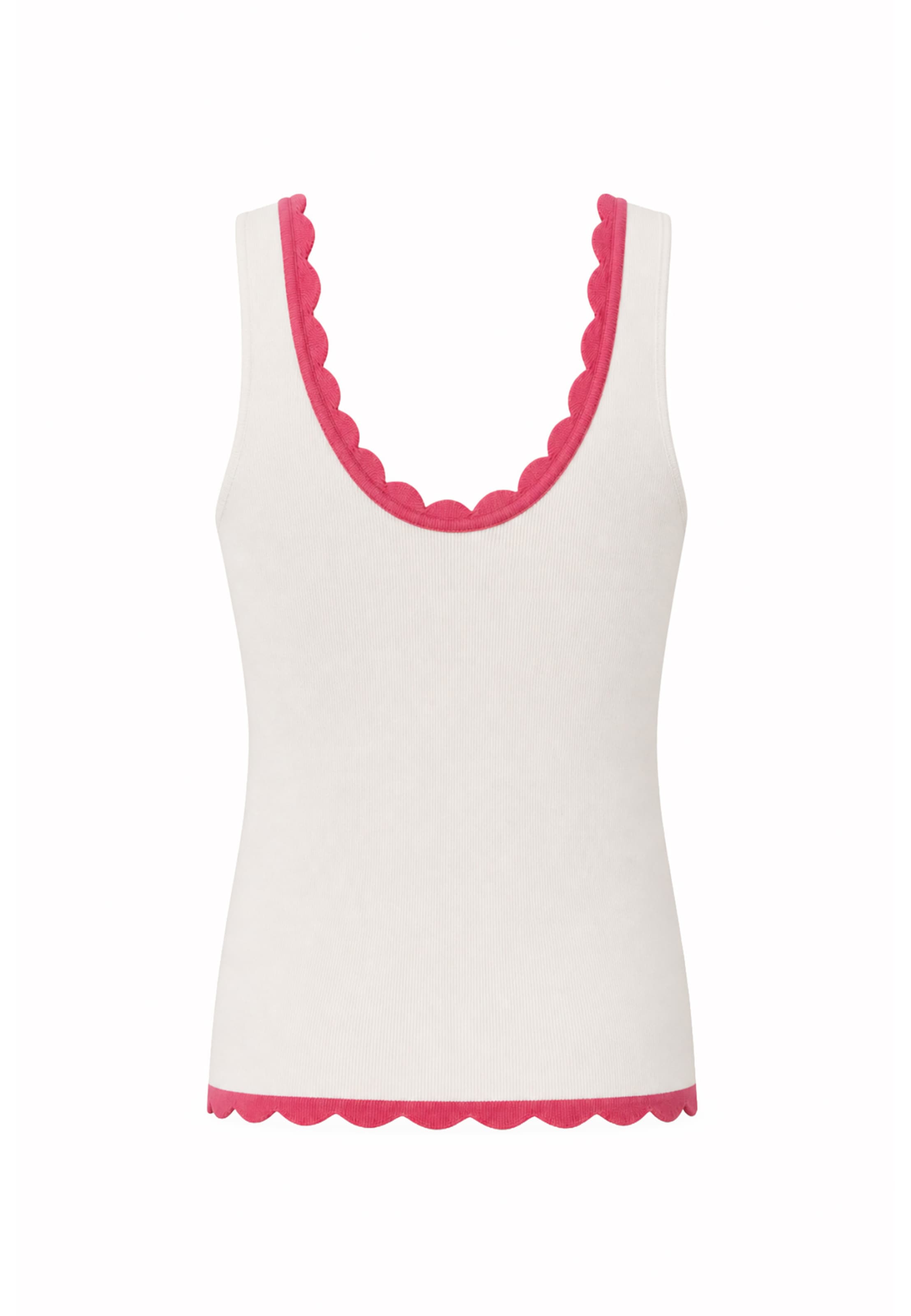 OH APRIL Knitted top 'Anele' in White