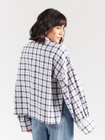 DRYKORN Блуза 'OSHIA' в бяло