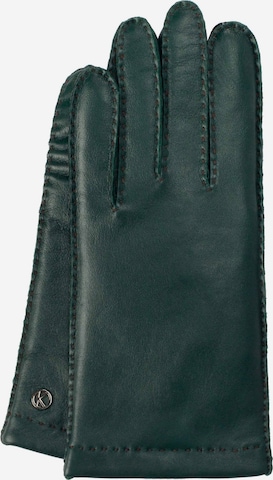 KESSLER Vingerhandschoenen 'Millie' in Groen: voorkant