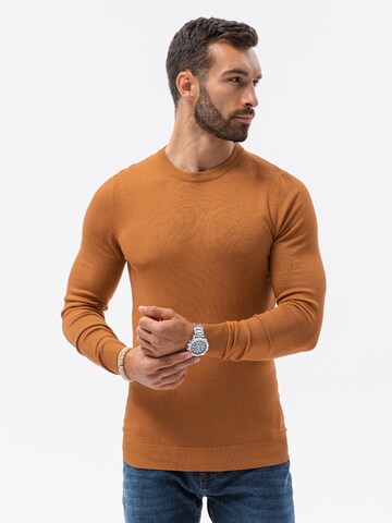 Ombre Pullover 'E177' in Beige: predná strana