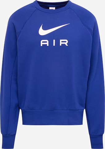 Nike Sportswear Sweatshirt 'Air' in Blue: front