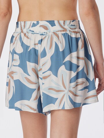 SCHIESSER Schlafshorts 'Mix + Relax' in Blau