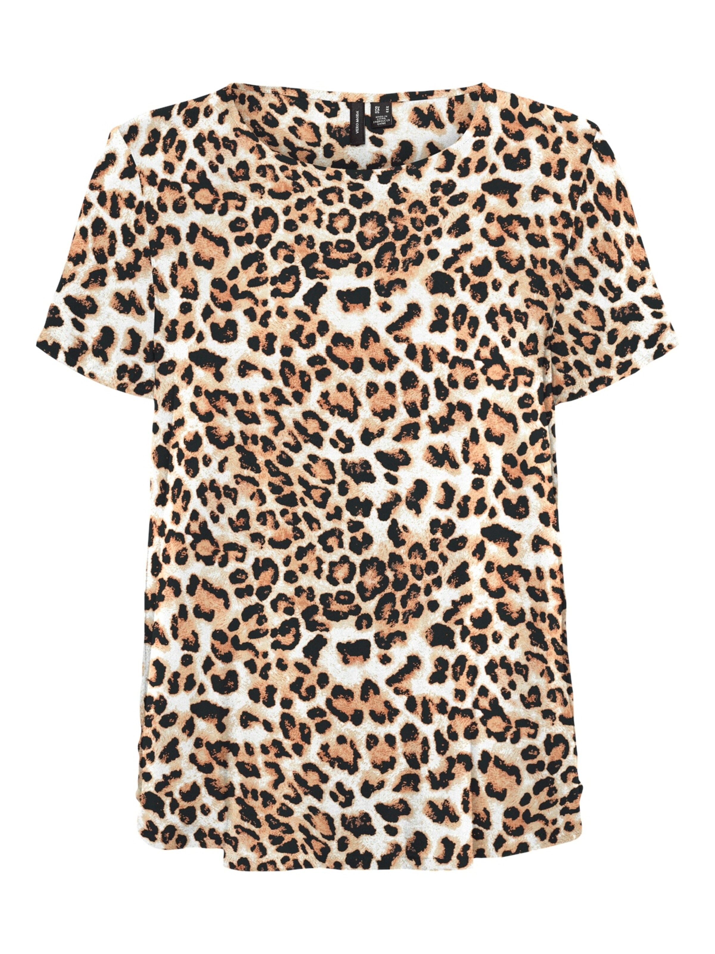 VERO MODA Shirt 'VMEasy Joy' in Brown: front