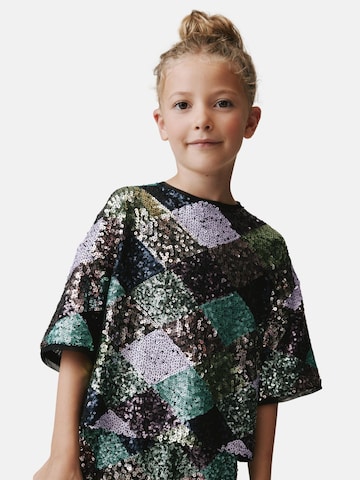 Next T-shirt i lila: framsida