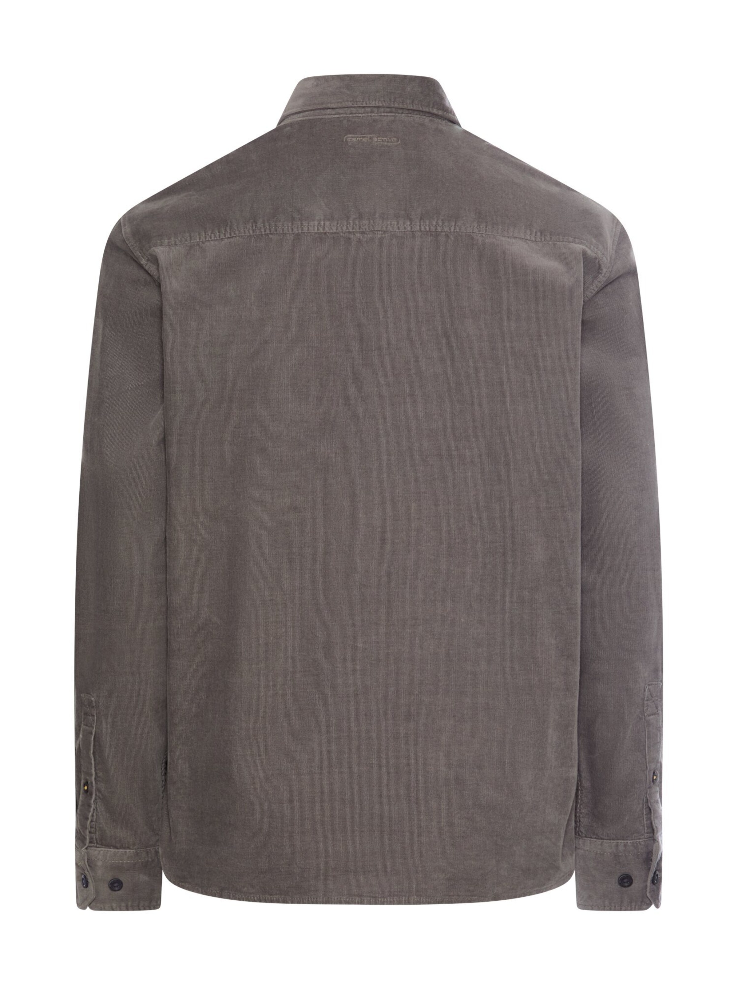CAMEL ACTIVE Regular fit Button Up Shirt in Grey