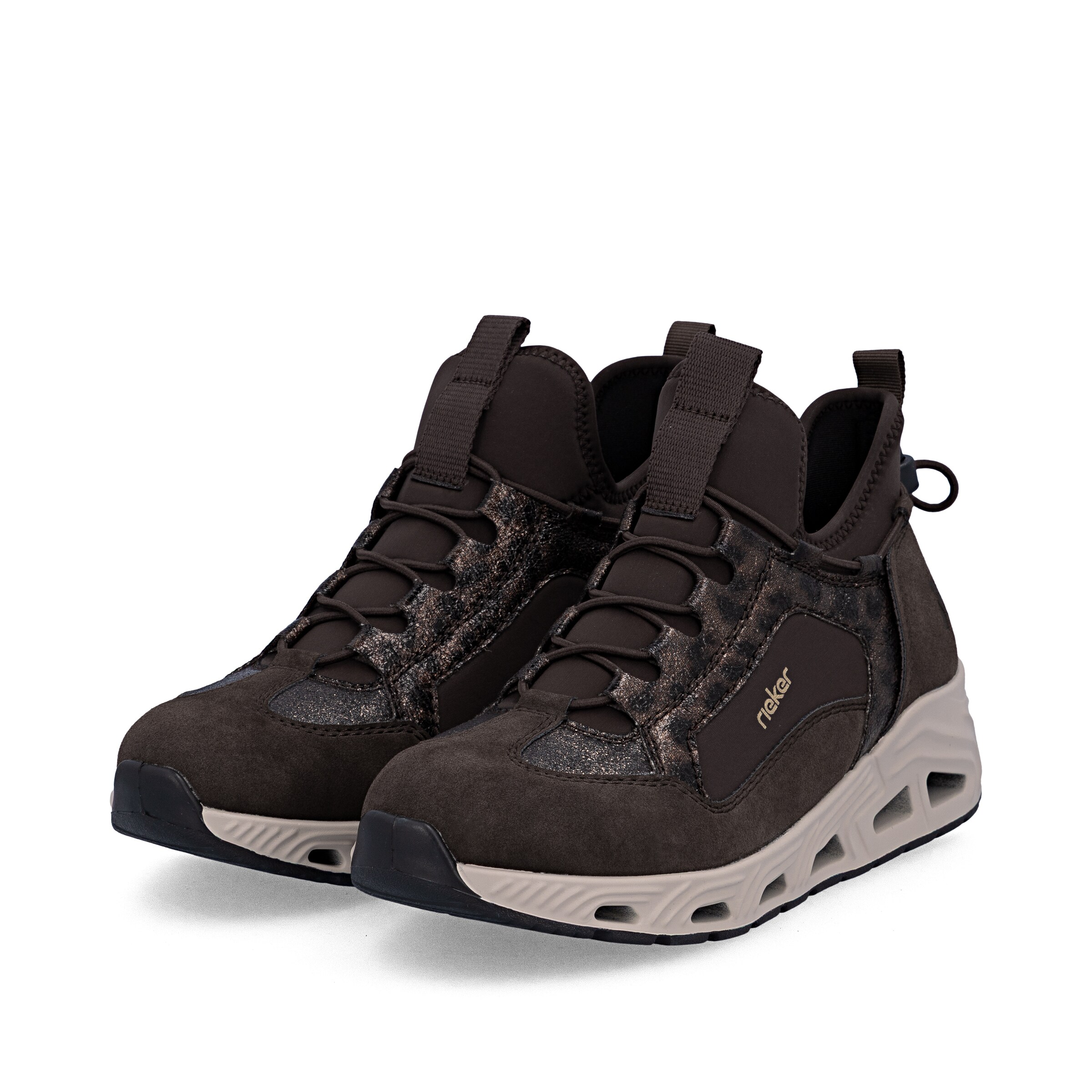 Rieker Slip On in Braun