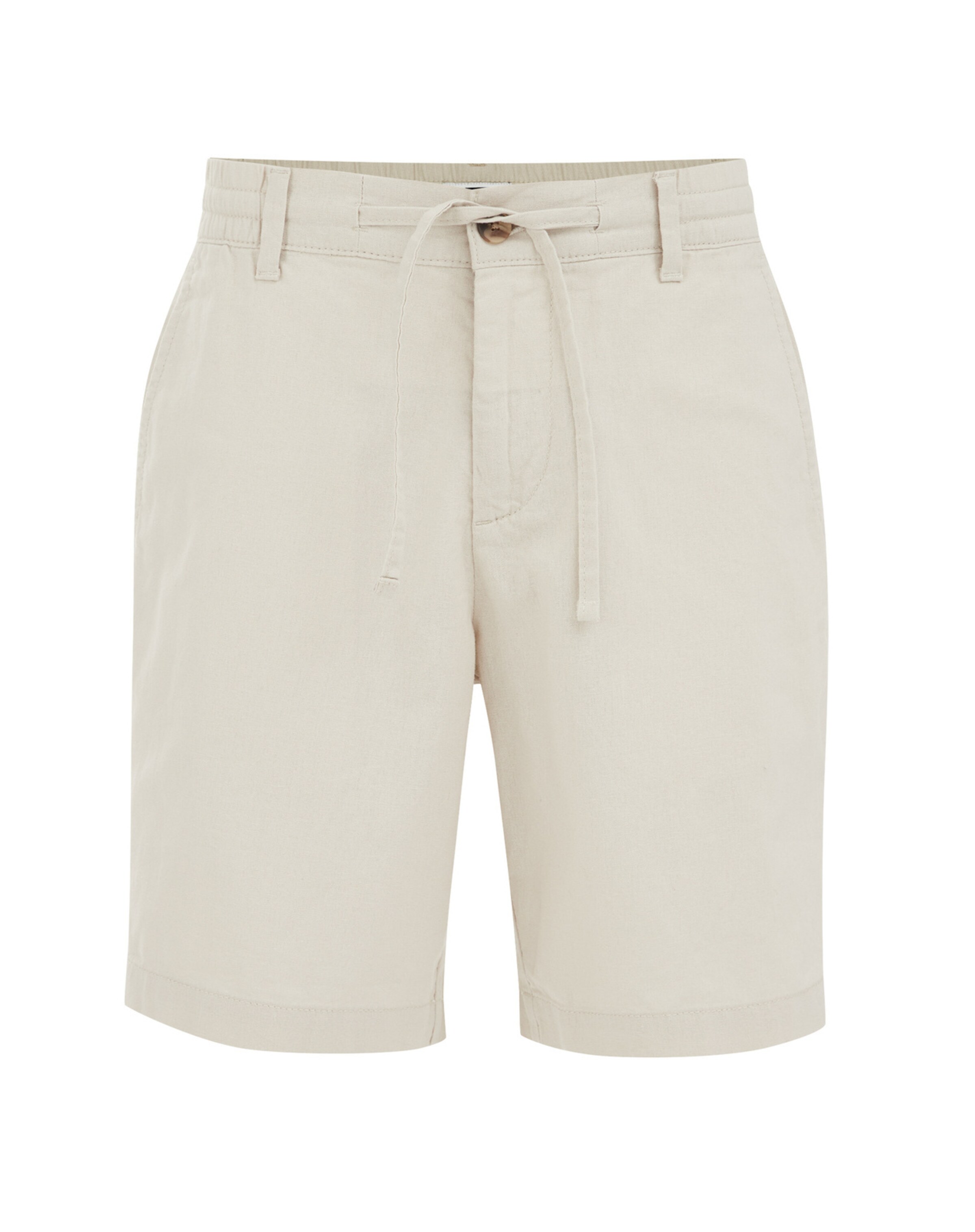 WE Fashion Loosefit Nadrág - bézs: elől