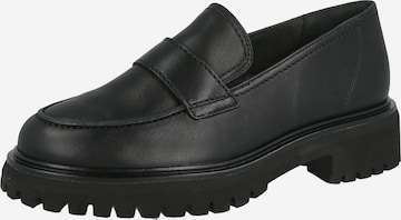 juoda Paul Green Loaferai: priekis